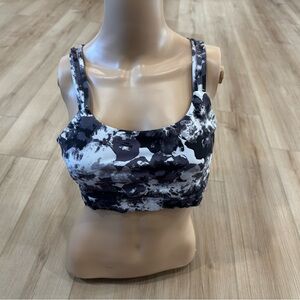 💙 GapFit Strappy Crisscross Back Sports Bra Sz S Removable Cups